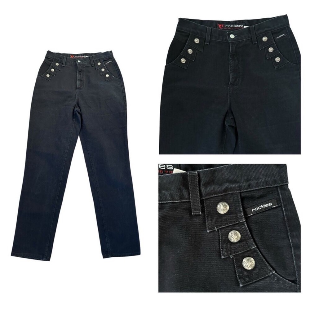Rockies Women's High Rise Black Jeans